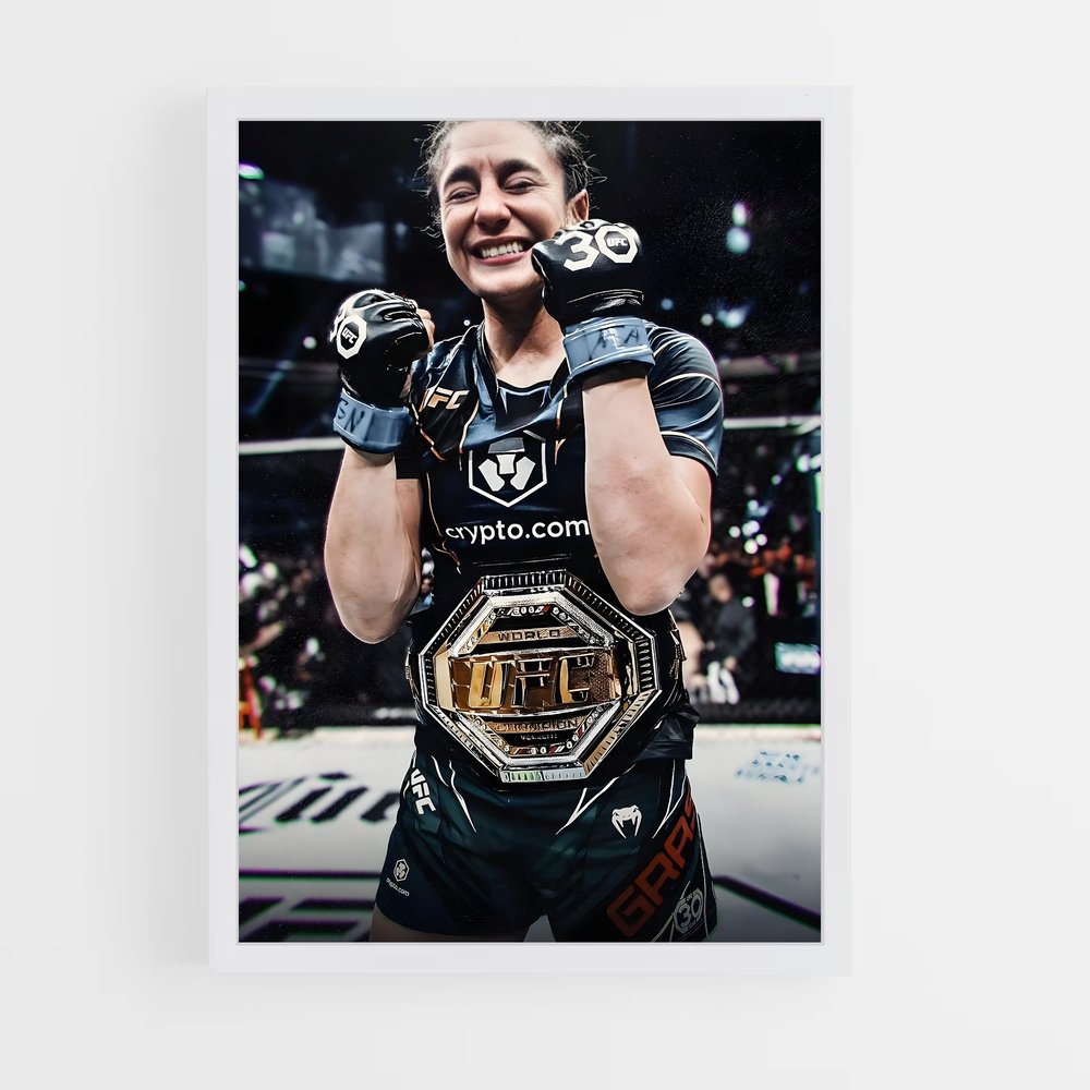 Poster Alexa grasso – affiche MMA (vue 3)